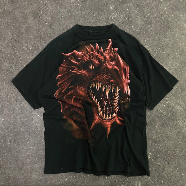 90s Dragon Vintage T-Shirt (L)