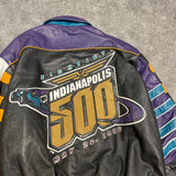 Vintage Nascar Jacket 500 1996  "FULL LEATHER" (L)