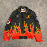 Vintage Nascar Jacket DUPONT 2001 "FULL LEATHER" (S-M)