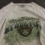 Nike Athletics Middle Swoosh Vintage T-Shirt  (XXL)